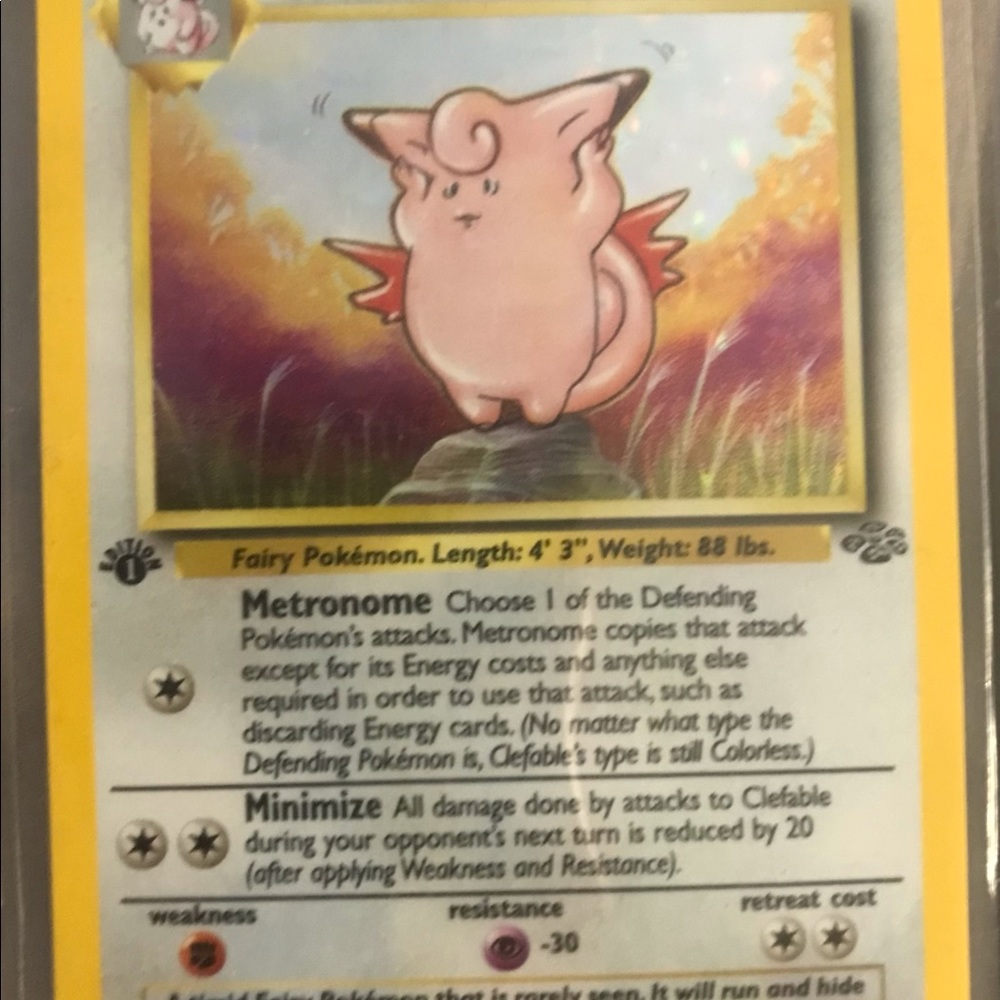 Near mint clefable - Picture 2 of 4